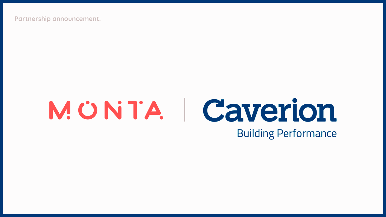 Caverion og Monta indgår partnerskab