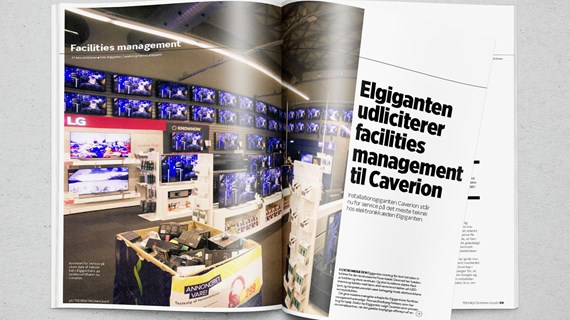 Caverion servicerer alle Elgigantens butikker